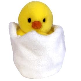 TY Beanie Buddy - EGGBERT the Egg & Chick