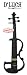D'Luca Electric Black Violin All Ebony, EVM-B1