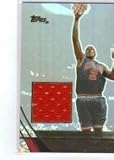 2002-03 Topps Jersey Edition #JEEC Eddy Curry Red JSY - Chicago Bulls (Piece of Authentic Game-Worn Jersey ) (Basketball Cards)