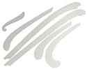 SHIP CURVES 6 PER SET