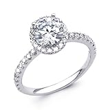 14K White