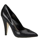 Fergie Women's Milly Pump,Black Metallic Snake,7.5 M US