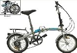 Review Phostgn  / Proteam Sp1055 Folding Bike 6Speed Silver