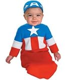 Captain America Bunting Infant Costume キャプテン?アメリカバンティング幼児コスチューム サイズ：0-6 Months