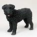 Bouvier Des Flandres Dog Figurine - Uncropped Ears