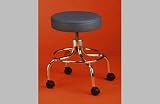 Brandt Industries Stool Revolving W/o Back White Ea - Model 12111