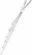 Clear Bunny 16 inch Necklace with Extender