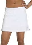 adidas Women's New Piped Synergy Skirt, White/White/White, Large