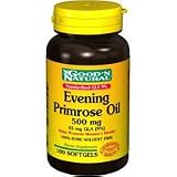 Evening Primrose Oil 500mg - 100 softgels., (Good N' Natural)