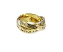 Disney Couture Tinkerbell Interlocking Ring - Size 6 1/2