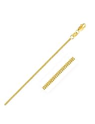 1.1mm 14K Yellow Gold Milano Chain
