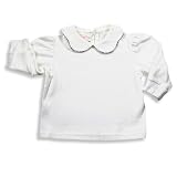 Hartstrings Baby - Infant Girls Long Sleeve Knit Blouse, White