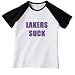 Lakers Suck Jr. Miss Cap Sleeve