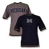 Michigan Wolverines Nike T-shirts - Reversible