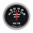 Auto Meter 3692 Sport-Comp II Voltmeter Gauge