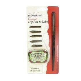 Manuscript Dip Pen Set Oblique