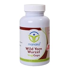 Manako Wild Yams Wurzel VegiCaps Kapseln 120 St�ck, 1er Pack (1 x 63 g)