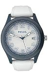 Fossil Interchangeable Silicone White Dial Men's watch #JR1297