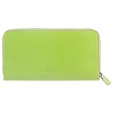 Baekgaard Hold Everything Wallet - Apple Green/Coral