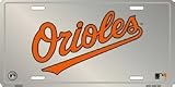 Baltimore Orioles MLB Chrome License Plate Plates Tag Tags Plate Tag Tags auto vehicle car front