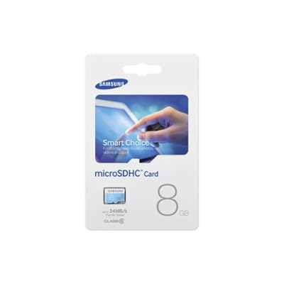 SAMSUNG MB-MS08D MicroSDHC 8GB Class 6 memory card
