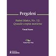 Stabat Mater, No. 12: Quando corpus morietur Sheet Music