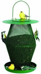 No/No Lantern Bird Feeder Green