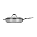 Range Kleen Stainless Steel Covered Chicken Fryer - Stainless Steel (12")
