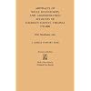 Abstracts of Wills, Inventories and Administration Accounts of Loudoun County, Virginia, 1757-1800