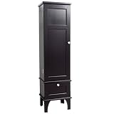 Kitchen & Housewares : Chatham Linen Cabinet - Espresso