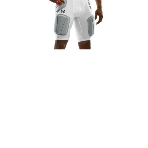 Men's MPZ® 3 Demolition Girdle Bottoms by Under Armour Extra Large White