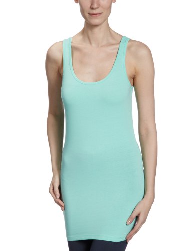 ONLY Damen Top, 15060061 LIVE LOVE LONG TANK TOP RPT, Gr. 40 (L), Gr&uuml;n (HOLIDAY) Preisvergleich