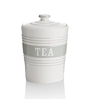 Striped Tea Storage Jar