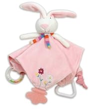 Stephan Baby Chewbies Begonia Bunny Blankie
