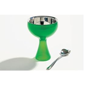 Alessi Big Love Ice Cream Bowl - Green