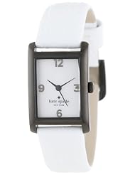 kate spade new york Womens 1YRU0211 True White Embossed Alligator Cooper Strap Watch