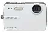Olympus Mju-550WP Digitalkamera (10 Megapixel, 3-fach opt. Zoom, 6,4 cm (2,5 Zoll) Display, 3m wasserdicht) wei