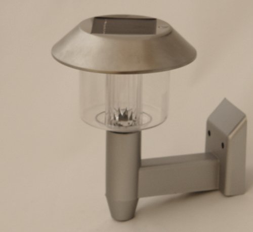 Wandleuchte Hausleuchte Außenleuchte Solar mit LED #135