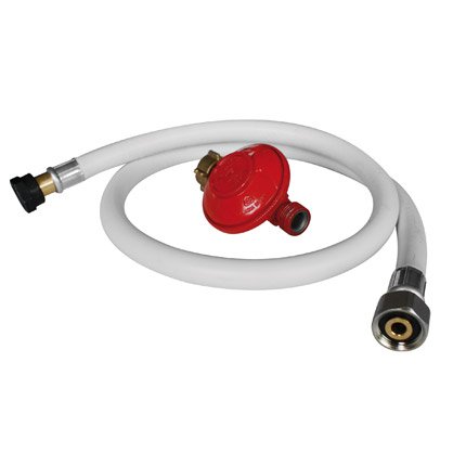 Kit détendeur + tuyau de gaz 1,25 m BUTANE
