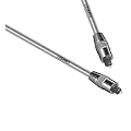Premium Toslink Kabel 2m - SPDIF Kabel - Digitalkabel Lichtwellenleiterkabel optisch digital Audio Kabel