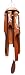 Medium Gecko Bamboo Wind Chime