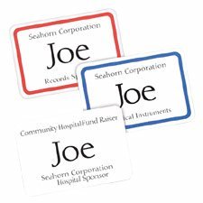 Avery 5395 Laser Name Badge Labels (White) by Avery