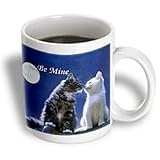 Be Mine Two Cats - 11oz Mug