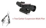 Trijicon ACOG 3x30 Scope, .223 Rem Crosshair Ret, Red, Free MultiPlier
