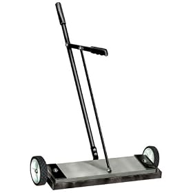 13/16 x 6 7/8 x 24" (H x W x L) w/42" long handle, Clean Sweep Self-Cleaning, Magnet (1 Each)