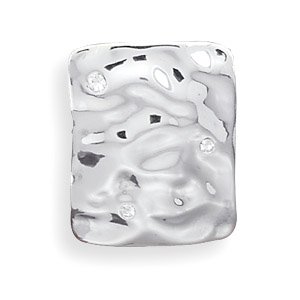 Polished Wave Slide with Crystals