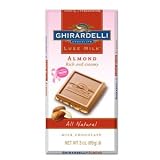 Ghirardelli Luxe Milk Chocolate Bar with Almonds, 3 oz