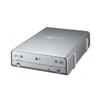 LG GSA-5169D 16x DVD&plusmn;RW DL USB 2.0 External Drive w/AV Capture & One Touch Recording (Silver)