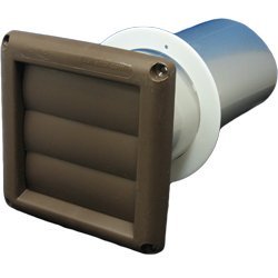 Deflecto SVHAB3 3" Louver Bath Vent - Brown - Heating Vents - Amazon.com