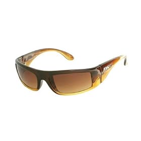Buy DSO 57 -Brown to Amber Faded Crystal Clear frame Amber lens -polarized by DSO Eyewear